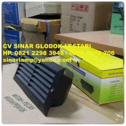 Lampu Tangga Minimalis Garis Hitam